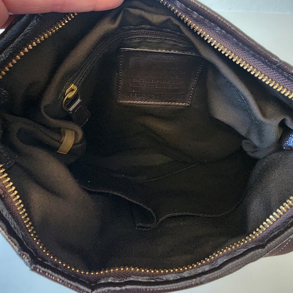 Coach Brown Signature Crossbody Bag - Picture 4 of 5